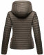 Marikoo Löwenbaby Damen Steppjacke Anthrazit Größe M - Gr. 38