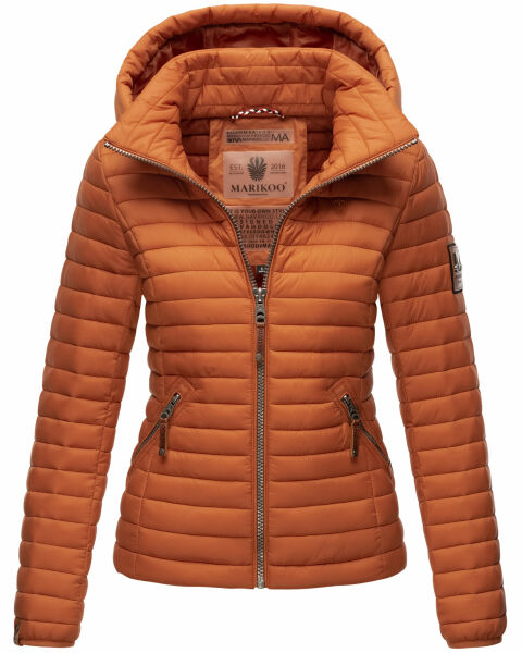 Marikoo Löwenbaby Damen Steppjacke Cinnamon Größe M - Gr. 38