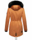 Navahoo Luluna Princess Damen Kunstfell Winterjacke Cinnamon Größe XS - Gr. 34