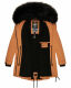 Navahoo Luluna Princess Damen Kunstfell Winterjacke Cinnamon Größe XS - Gr. 34
