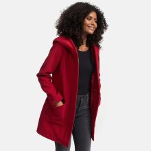 Marikoo Maikoo Damen Trenchcoat Wintermantel Blood Red Größe S - Gr. 36
