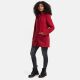 Marikoo Maikoo Damen Trenchcoat Wintermantel Blood Red Größe L - Gr. 40