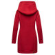 Marikoo Maikoo Damen Trenchcoat Wintermantel Blood Red Größe L - Gr. 40