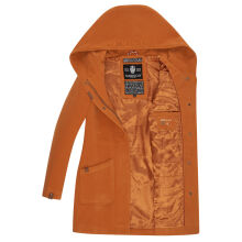 Marikoo Maikoo Damen Trenchcoat Wintermantel Cinnamon Größe S - Gr. 36