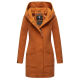 Marikoo Maikoo Damen Trenchcoat Wintermantel Cinnamon Größe L - Gr. 40
