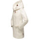 Marikoo Mayleen Damen Softshell Regenjacke mit Kapuze Offwhite Größe XL - Gr. 42