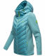 Navahoo Nimm mich mit Damen Fleece Hybrid Jacke Trekking Wanderjacke Misty-Blue-Gr.S