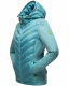 Navahoo Nimm mich mit Damen Fleece Hybrid Jacke Trekking Wanderjacke Misty-Blue-Gr.M