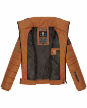 Marikoo Poison Damen Steppjacke Stehkragen Cinnamon Größe M - Gr. 38
