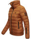 Marikoo Poison Damen Steppjacke Stehkragen Cinnamon Größe M - Gr. 38