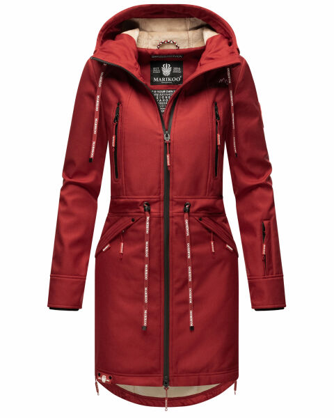 Marikoo Racquellee Damen Softshell Jacke Blood-Red-Gr.L
