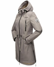 Marikoo Racquellee Damen Softshell Jacke Zink-Grau-Gr.S