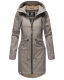 Marikoo Racquellee Damen Softshell Jacke Zink-Grau-Gr.M