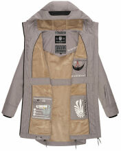 Marikoo Racquellee Damen Softshell Jacke Zink-Grau-Gr.L