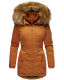 Marikoo Sanakoo ladies winter parka jacket with fur collar  Größe L - Gr. 40
