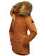 Marikoo Sanakoo ladies winter parka jacket with fur collar  Größe L - Gr. 40