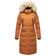 Marikoo Schneesternchen ladies long winter hooded quilted jacket  Größe M - Gr. 38