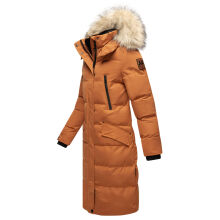 Marikoo Schneesternchen ladies long winter hooded quilted jacket  Größe XL - Gr. 42