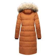 Marikoo Schneesternchen ladies long winter hooded quilted jacket  Größe XL - Gr. 42