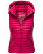 Navahoo Shadaa leichte Damen Stepp Weste Fuchsia Größe XS - Gr. 34