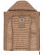 Navahoo Shadaa leichte Damen Stepp Weste Taupe Grau Größe XS - Gr. 34