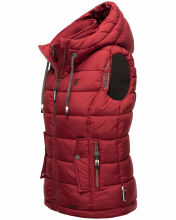 Marikoo Taisaa Damen Stepp Weste Übergangsjacke Blood Red Größe M - Gr. 38