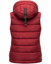 Marikoo Taisaa Damen Stepp Weste Übergangsjacke Blood Red Größe M - Gr. 38