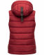 Marikoo Taisaa Damen Stepp Weste Übergangsjacke Blood Red Größe M - Gr. 38
