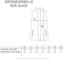 Marikoo Taisaa ladies quilted vest spring jacket  Größe XS - Gr. 34