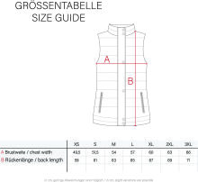 Marikoo Taisaa ladies quilted vest spring jacket  Größe XXL - Gr. 44