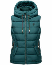 Marikoo Taisaa Damen Stepp Weste Übergangsjacke Ocean Green Größe S - Gr. 36
