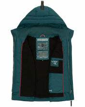 Marikoo Taisaa Damen Stepp Weste Übergangsjacke Ocean Green Größe S - Gr. 36