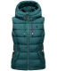 Marikoo Taisaa Damen Stepp Weste Übergangsjacke Ocean Green Größe S - Gr. 36