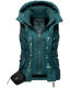 Marikoo Taisaa Damen Stepp Weste Übergangsjacke Ocean Green Größe S - Gr. 36