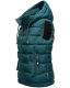 Marikoo Taisaa Damen Stepp Weste Übergangsjacke Ocean Green Größe S - Gr. 36