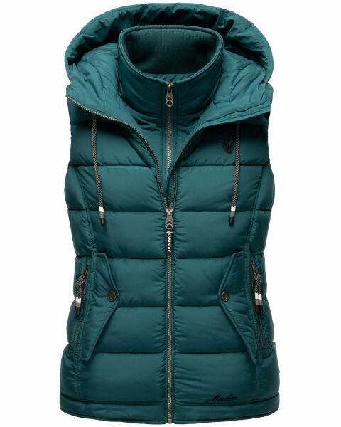 Marikoo Taisaa Damen Stepp Weste Übergangsjacke Ocean Green Größe M - Gr. 38