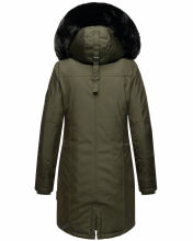 Navahoo Tiniis Damen Parka Winterjacke Dark Olive Größe S - Gr. 36