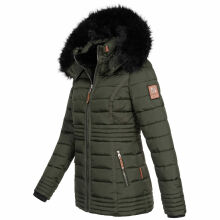 Navahoo Umay Princess Damen Winter Steppjacke Olive-Gr.M