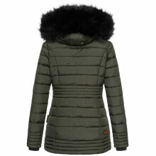 Navahoo Umay Princess Damen Winter Steppjacke Olive-Gr.M