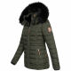 Navahoo Umay Princess Damen Winter Steppjacke Olive-Gr.M