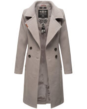 Navahoo Wooly Ladies Coat B661 Zink Grau Größe XL - Gr. 42