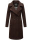 Navahoo Wooly Ladies Coat B661 Dark Choco Größe S - Gr. 36
