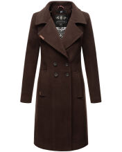 Navahoo Wooly Ladies Coat B661 Dark Choco Größe XXL - Gr. 44