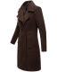Navahoo Wooly Ladies Coat B661 Dark Choco Größe XXXL - Gr. 46