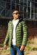 Stone Harbour Zaharoo wasserdichte Herren Regen Steppjacke Olivenblatt Größe XL - Gr. XL
