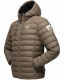 Stone Harbour Zaharoo wasserdichte Herren Regen Steppjacke Stein Braun Größe M - Gr. M