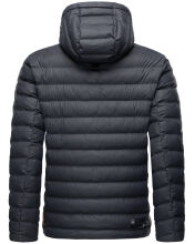 Stone Harbour Zaharoo wasserdichte Herren Regen Steppjacke Stein Blau Größe M - Gr. M