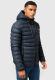 Stone Harbour Zaharoo wasserdichte Herren Regen Steppjacke Stein Blau Größe M - Gr. M