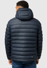 Stone Harbour Zaharoo wasserdichte Herren Regen Steppjacke Stein Blau Größe L - Gr. L