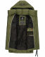 Marikoo Zarinaa Damen Weste Steppweste Ärmellose Jacke Dusty Olive Größe M - Gr. 38